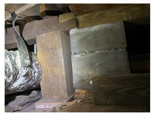 Bouncy Floor Problem Solved With SmartJack in Burgaw, NC - Before Photo