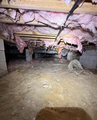 Crawl Space Encapsulation in New Bern, NC - Before Photo