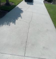 Sealing Cracks in Concrete Driveway in Sunset Beach, NC