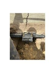 Helical Piers Installed To Stabilized Sinking Foundation in Wade, NC