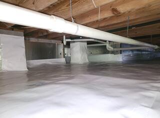 Crawl Space Encapsulation in Oriental, NC