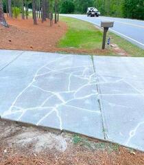 Concrete Driveway Repair in Aberdeen, NC