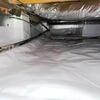 Durable Vapor Barrier Installed in Crawl Space in Ivanhoe, NC