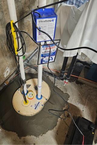 Basement Waterproofing in Conway, New Hampshire, by Matt Clark's Northern Basement Systems. - After Photo