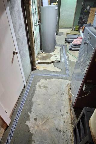 Basement Waterproofing in Lincoln, New Hampshire, by Matt Clark's Northern Basement Systems. - After Photo