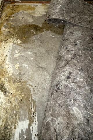 Basement Waterproofing in Conway, New Hampshire, by Matt Clark's Northern Basement Systems. - Before Photo