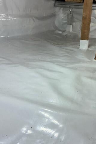 Crawl Space Repair in Hanover, New Hampshire, by Matt Clark's Northern Basement Systems.