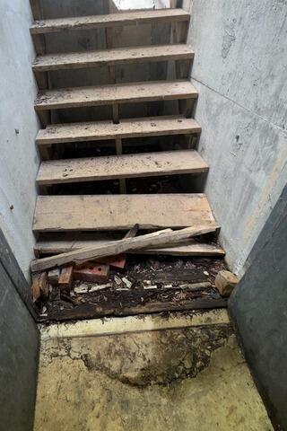 Basement Waterproofing in Plymouth, New Hampshire, by Matt Clark's Northern Basement Systems. - Before Photo