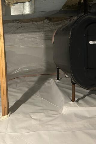Crawl Space Repair in Essex, Vermont, by Matt Clark's Northern Basement Systems. - After Photo