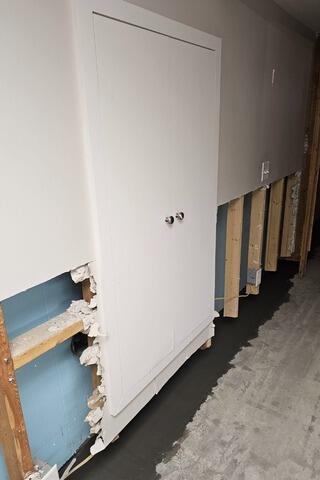 Basement Waterproofing in Milton, Vermont, by Matt Clark's Northern Basement Systems. - After Photo