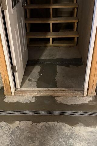 Basement Waterproofing in Enfield, New Hampshire, by Matt Clark's Northern Basement Systems. - After Photo