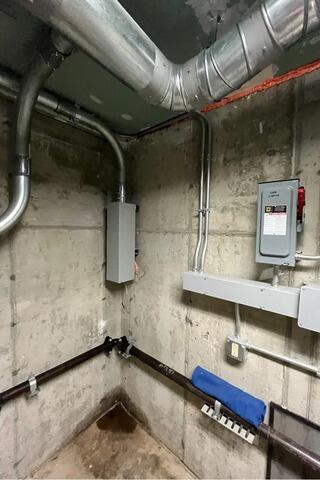 Basement Waterproofing in Newport, Vermont, with Matt Clark's Northern Basement Systems. - Before Photo