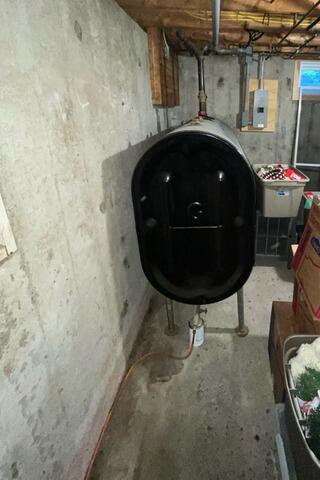 Basement Waterproofing in Jefferson, New Hampshire, by Matt Clark's Northern Basement Systems. - Before Photo