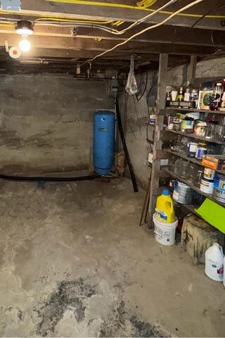 Basement Waterproofing in Jefferson, New Hampshire, by Matt Clark's Northern Basement Systems. - Before Photo