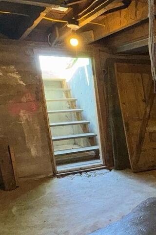 Basement Waterproofing in Brattleboro, Vermont, by Matt Clark's Northern Basement Systems. - Before Photo