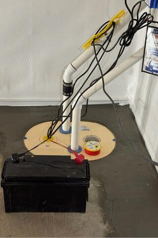 Basement Waterproofing in Contoocook, New Hampshire, by Matt Clark's Northern Basement Systems. - After Photo