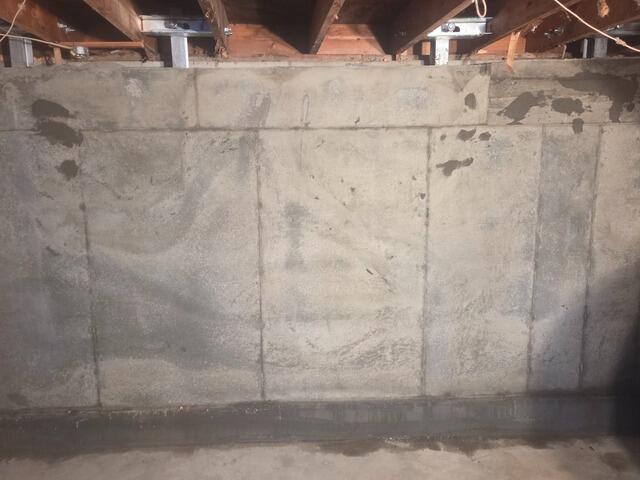Basement Repair in Milton, Vermont, with Matt Clark's Northern Basement Systems. - After Photo
