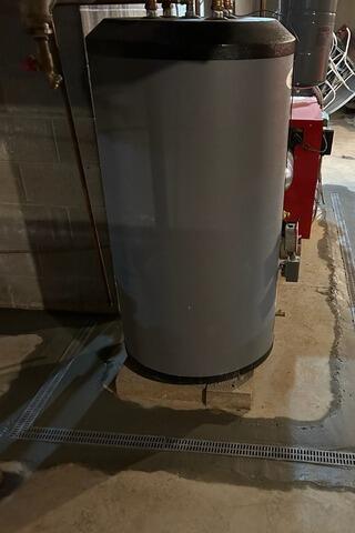 Basement Waterproofing in St. Albans City, by Matt Clark's Northern Basement Systems. - After Photo