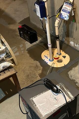 Responsible Basement Waterproofing in Essex Junction, Vermont, by Matt Clark's Northern Basement Systems. - After Photo