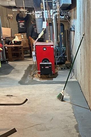 Basement Waterproofing in Elizabethtown, New York, by Matt Clark's Northern Basement Systems. - After Photo