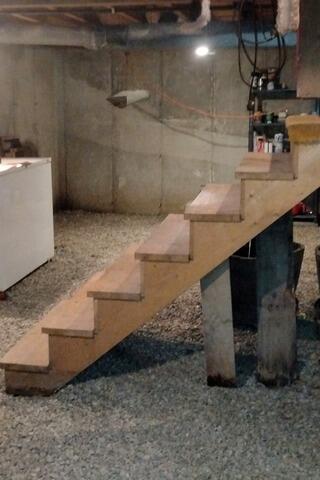 Crawl Space Encapsulation in Springfield, Vermont | Matt Clark's Northern Basement Systems - Before Photo