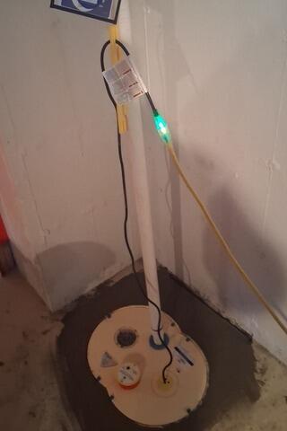 Basement Waterproofing in Meredeth, New Hampshire  | Matt Clark's Northern Basement Systems - After Photo