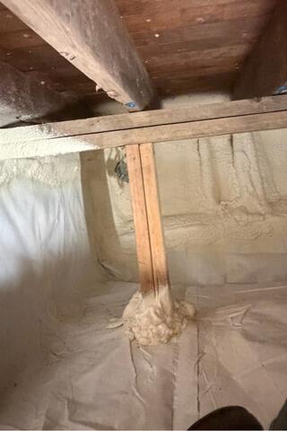 Crawl Space Encapsulation in Barre, Vermont | Matt Clark's Northern Basement Systems - After Photo