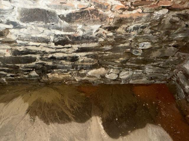 Basement Waterproofing in Gilsum, New Hampshire | Matt Clark's Northern Basement Systems - Before Photo