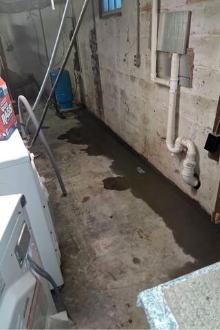 Basement Waterproofing in Bondville, Vermont | Matt Clark's Northern Basement Systems - After Photo