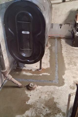 Basement Waterproofing Solution in Cuttingsville, Vermont | Matt Clark's Northern Basement Systems - After Photo