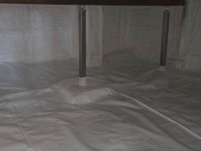 Crawl Space Repair in Washington, New Hampshire | Matt Clark's Northern Basement Systems - After Photo