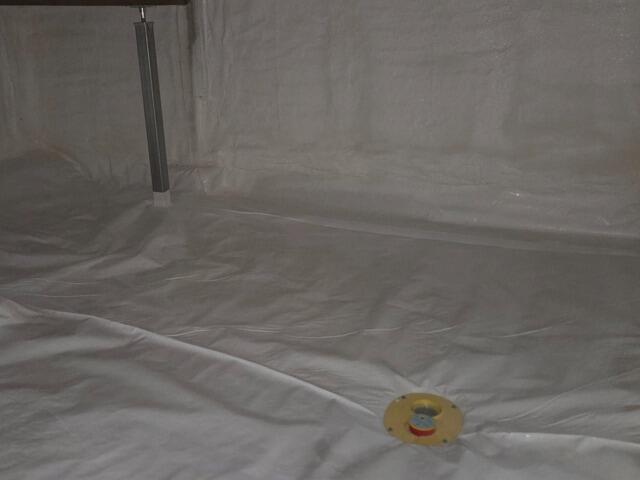 Crawl Space Repair in Coventry, Vermont | Matt Clark's Northern Basement Systems - After Photo