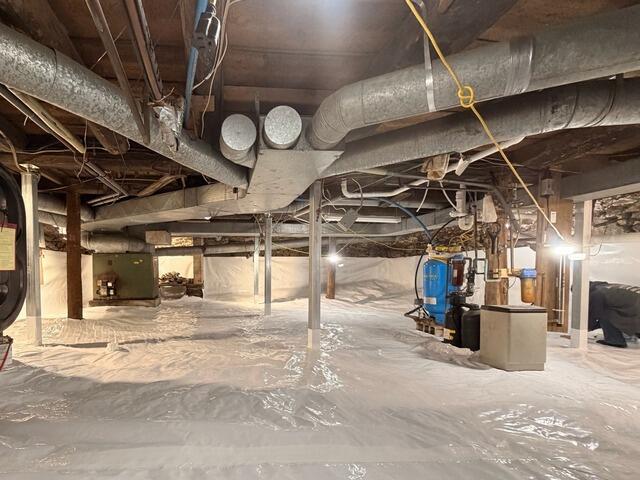 Basement Structural Repair and Waterproofing in East Hardwick, Vermont | Matt Clark's Northern Basement Systems - After Photo