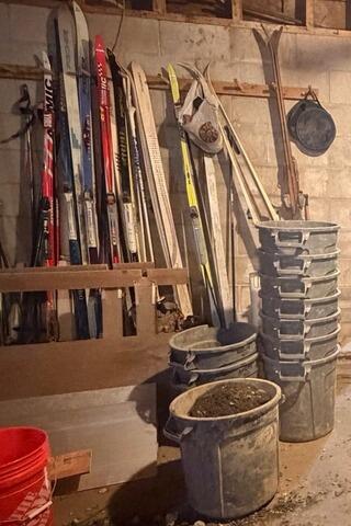 Basement Wall Repair in East Thetford (Thetford), Vermont | Matt Clark's Northern Basement Systems - Before Photo