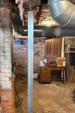 Before & After - SmartJack System Installation in Greensboro, Vermont | Matt Clark's Northern Basement Systems - After Photo