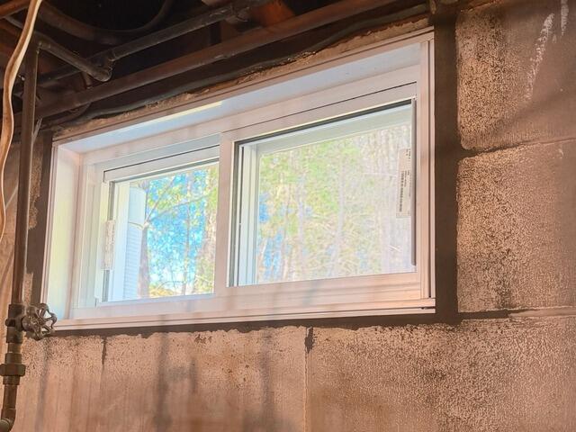 Basement Window Replacement in Barre, Vermont | Matt Clark's Northern Basement Systems - After Photo