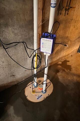 Basement Waterproofing in North Walpole, New Hampshire | Matt Clark's Northern Basement Systems - After Photo
