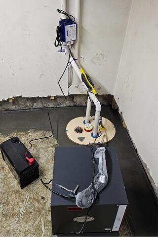 Basement Waterproofing in West Topsham, Vermont | Matt Clark's Northern Basement Systems - After Photo