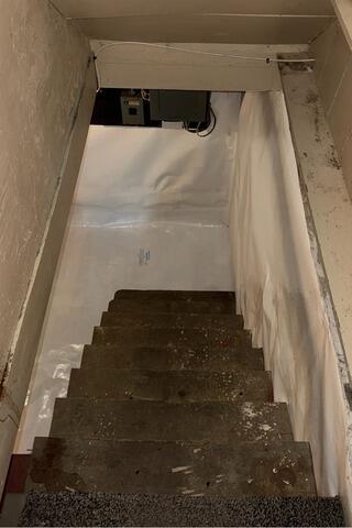 Clean Space Encapsulation in Waterville, Vermont | Matt Clark's Northern Basement Systems - After Photo