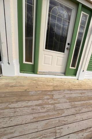 Wood Rot Repair in Roxbury, Vermont | Matt Clark's Northern Basement Systems - After Photo