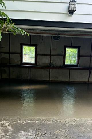 New Garage Slab in Montpelier, Vermont | Matt Clark's Northern Basement Systems - After Photo