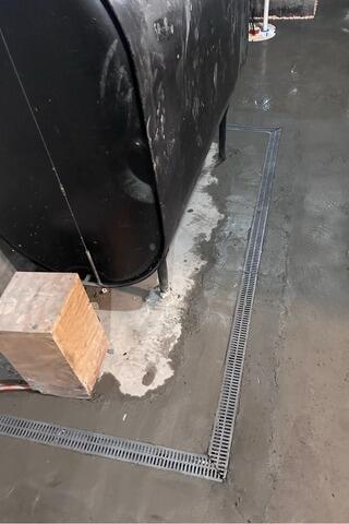 Basement Waterproofing in Bridgewater Corners, Vermont | Matt Clark's Northern Basement Systems - After Photo