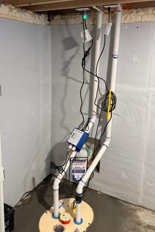 Basement Waterproofing in Witherbee, New York | Matt Clark's Northern Basement Systems - After Photo