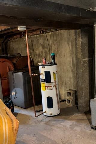 Basement Waterproofing in Belmont, Vermont | Matt Clark's Northern Basement Systems - Before Photo