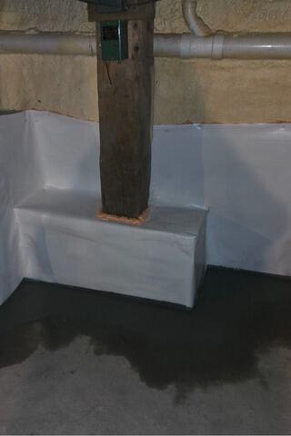 Basement Waterproofing in Hancock, Vermont | Matt Clark's Northern Basement Systems - After Photo
