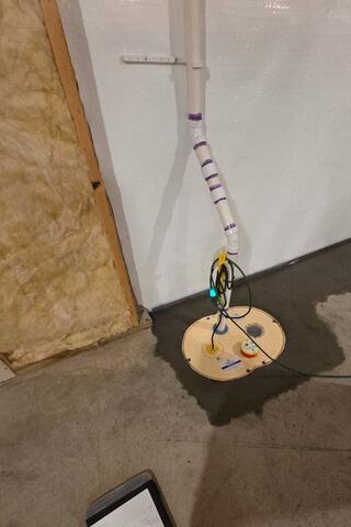 Basement Waterproofing in Eaton Center, New Hampshire | Matt Clark's Northern Basement Systems - After Photo
