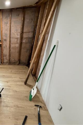 Basement Waterproofing in East Wallingford, Vermont | Matt Clark's Northern Basement Systems - Before Photo
