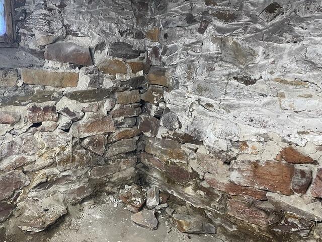 Basement Waterproofing in Lebanon, New Hampshire | Matt Clark's Northern Basement Systems - Before Photo