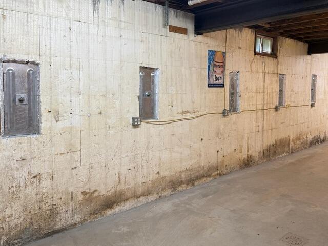 GeoLock Wall Anchor System Installed in Guildhall, Vermont | Matt Clark's Northern Basement Systems - After Photo