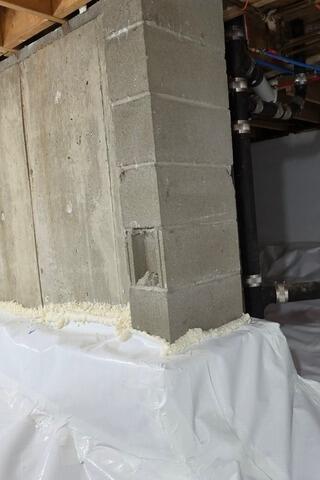 Crawl Space Encapsulation in Suncook. NH | Matt Clark's Northern Basement Systems - After Photo